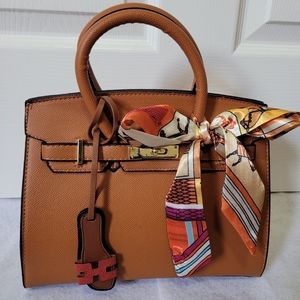 Brand new camel "trendy girl" handbag